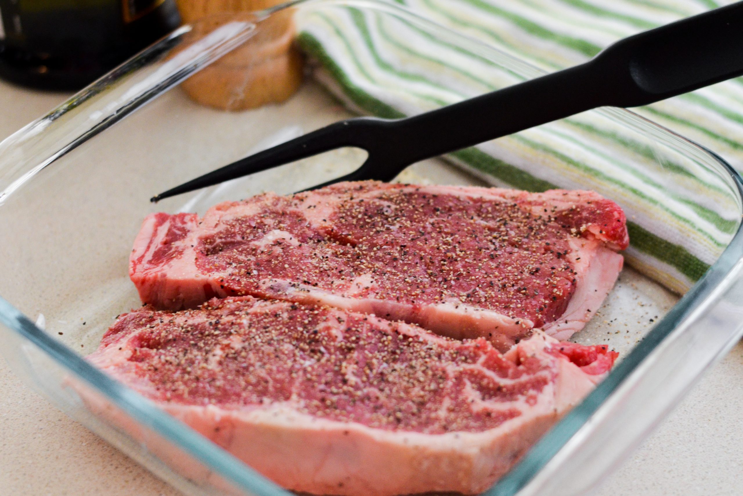 How to Cook New York Strip Steaks on a George Foreman ...